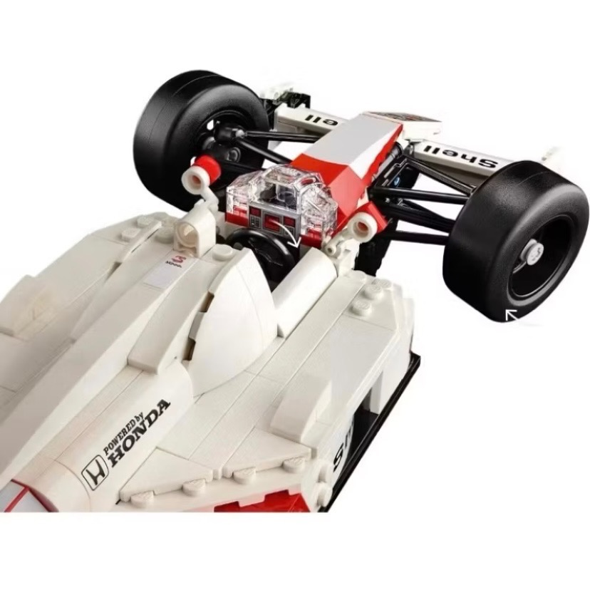 ￼［小一］樂高LEGO ICONS 10330麥拉倫 MP4/4＆艾爾頓·冼拿-細節圖6