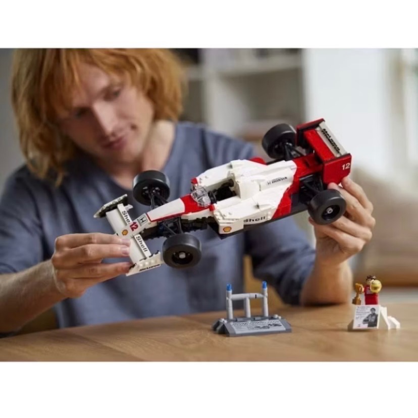 ￼［小一］樂高LEGO ICONS 10330麥拉倫 MP4/4＆艾爾頓·冼拿-細節圖8