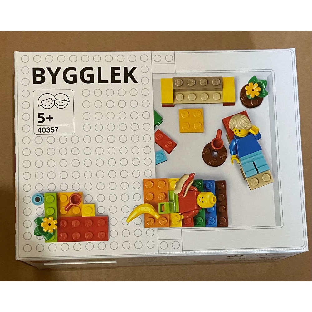 ￼［小一］[ IKEA代購 ] BYGGLEK－－－IKEA+LEGO聯名款積木遊戲組、樂高積木收納盒3件組-規格圖3