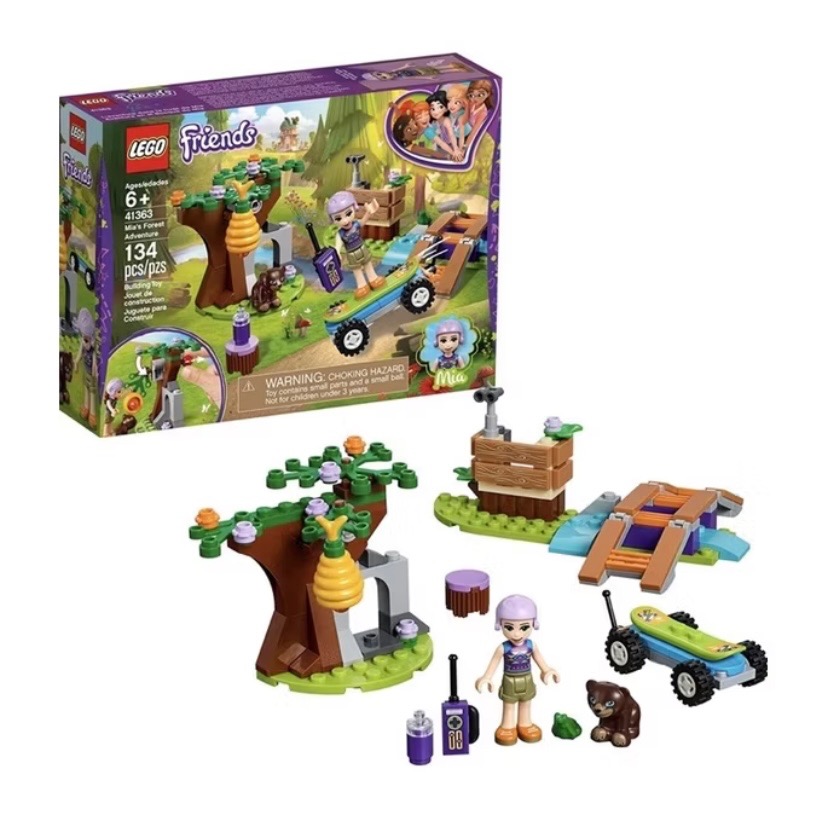 ￼特價LEGO 樂高 41363 米雅的森林冒險 好朋友系列-細節圖2
