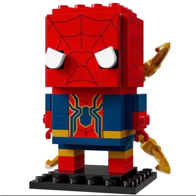 ￼[小一］LEGO 40670 鋼鐵蜘蛛人 Iron Spider-Man 樂高®BrickHeadz系列-細節圖3
