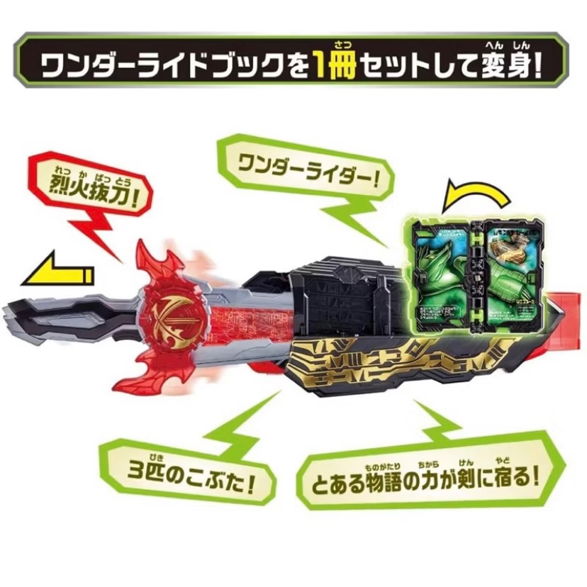 ￼［小一］特定 全新 萬代 假面騎士 聖刃 納刀腰帶 DX 納刀腰帶 三隻小豬 小豬三兄弟 奇跡騎士之書 正版 現貨-細節圖4