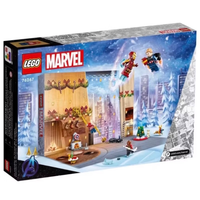 ￼[小一］樂高 LEGO 76267 漫威 聖誕月曆 抽抽樂 鋼鐵人-細節圖2