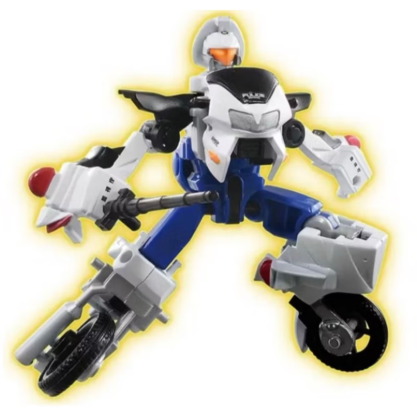 ￼［小一］特裝作業勇者 JOBRAVER 警察勇者 摩托車特裝 本田 VFR 警用摩托車 JB06-細節圖2