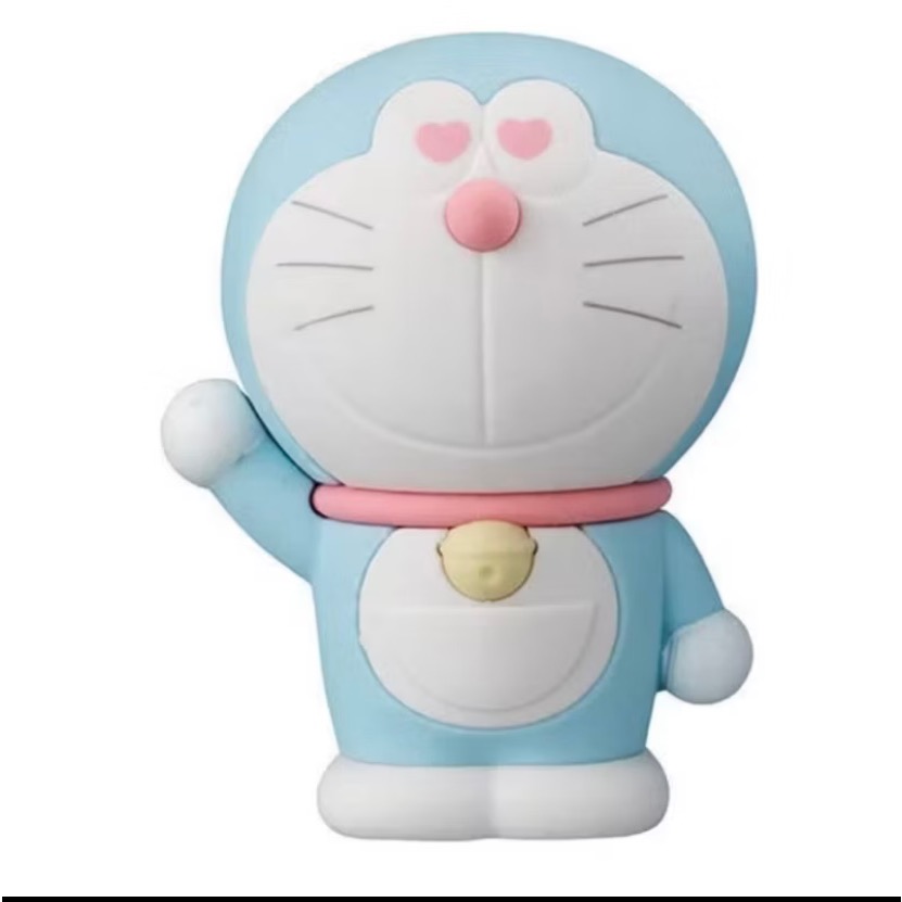 ￼［小一］萬代 橡皮擦公仔 扭蛋 轉蛋 哆啦A夢造型 橡皮擦 公仔 站姿 坐姿 一套全三款-細節圖4