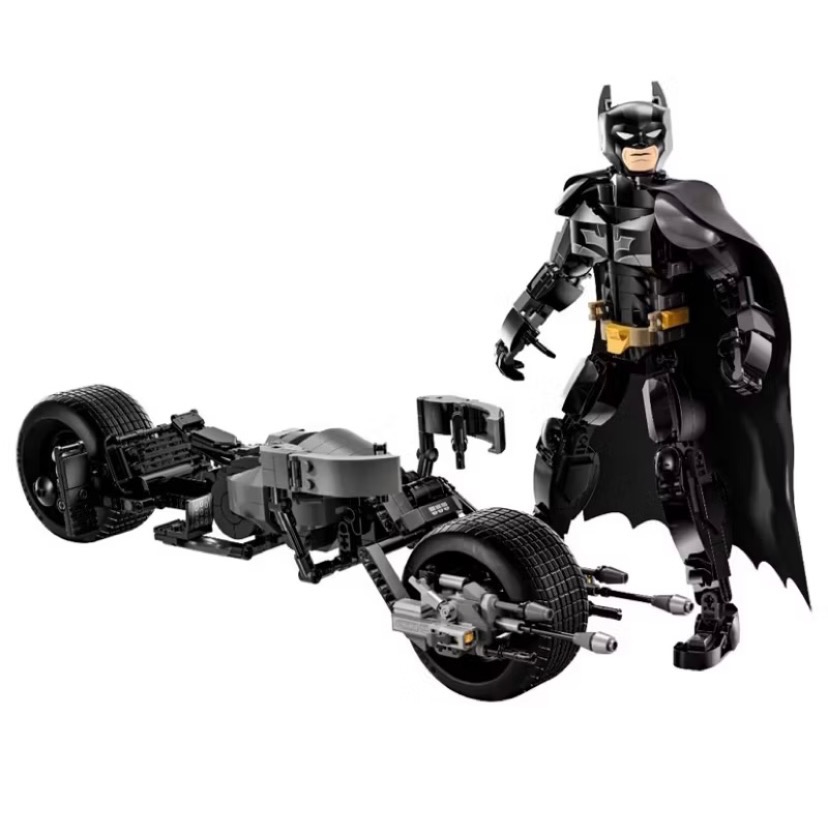￼［小一］樂高 LEGO 76273 DC 超級英雄 蝙蝠俠 & 蝙蝠機車-細節圖3