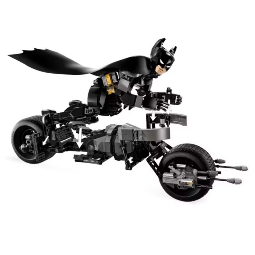 ￼［小一］樂高 LEGO 76273 DC 超級英雄 蝙蝠俠 & 蝙蝠機車-細節圖5
