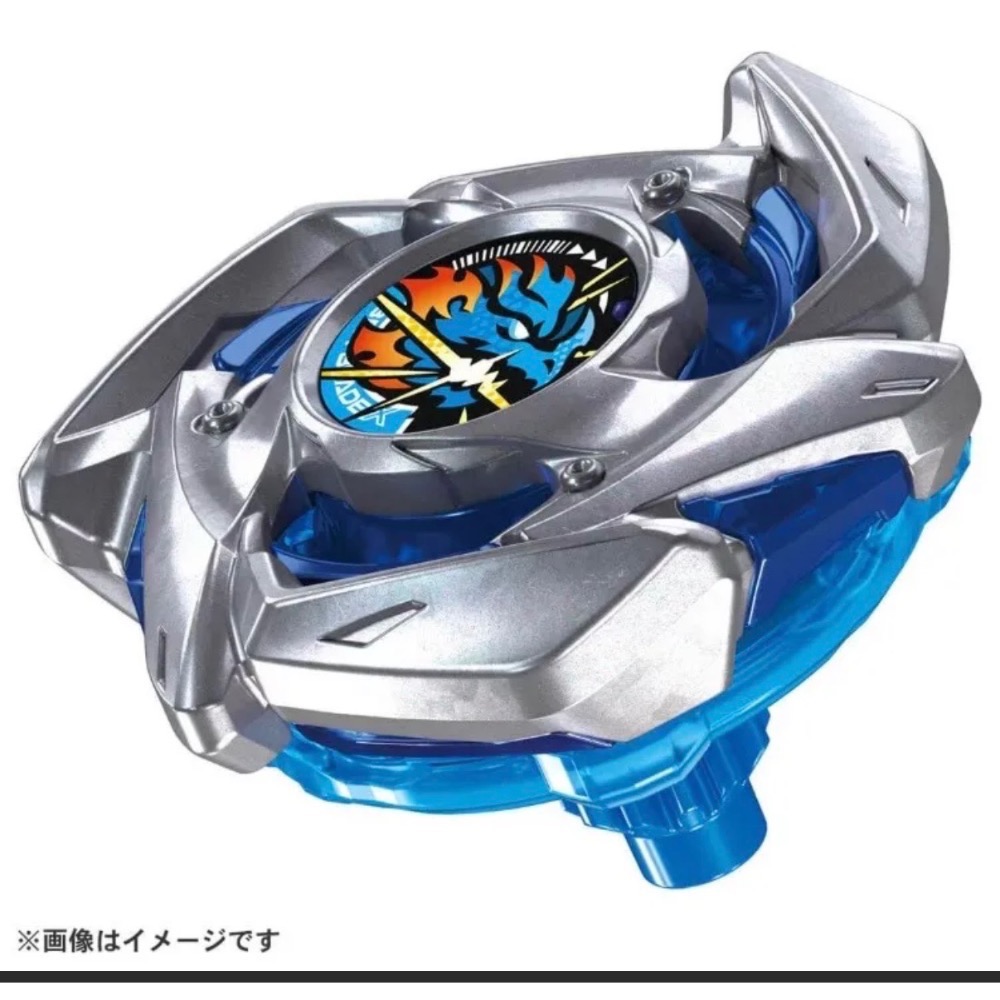 TAKARA TOMY 戰鬥陀螺 X BX-49 蒼龍突擊 4-50FF 附發射器 台灣 有qr-細節圖3