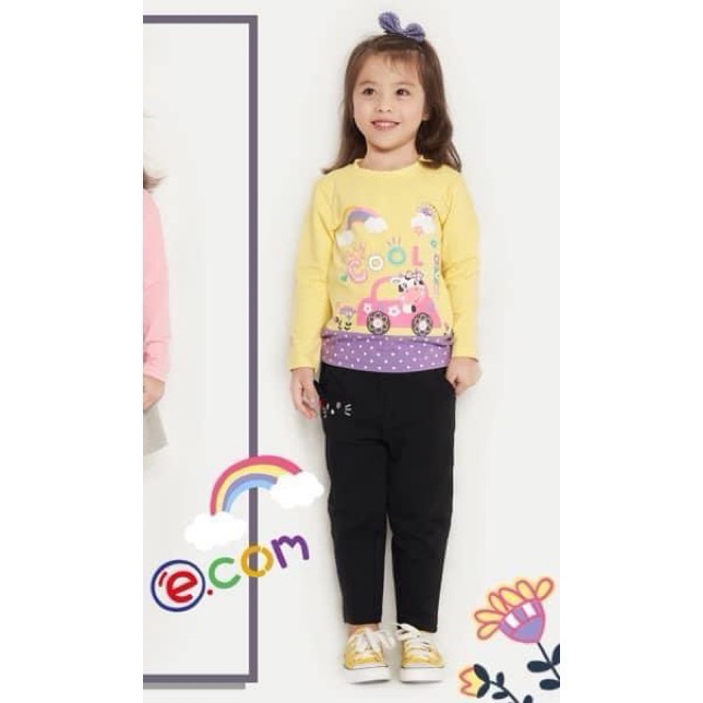 Cool牛牛開車上衣 黃色