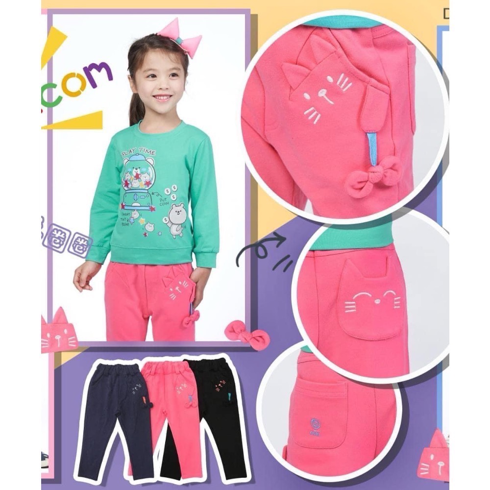 零碼5碼90公分優惠出清 長褲 秋季款 薄長褲 爆米花童裝-規格圖10