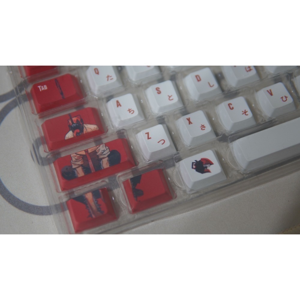 【全新】The KapCo. 鏈鋸人 鍵帽 機械鍵盤 十字軸心 個性鍵帽-細節圖2