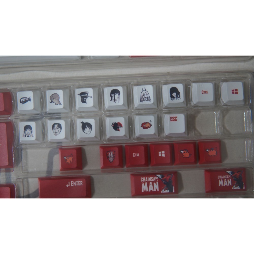 【全新】The KapCo. 鏈鋸人 鍵帽 機械鍵盤 十字軸心 個性鍵帽-細節圖4