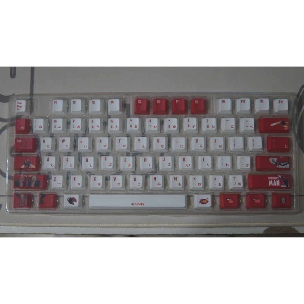 【全新】The KapCo. 鏈鋸人 鍵帽 機械鍵盤 十字軸心 個性鍵帽-細節圖6