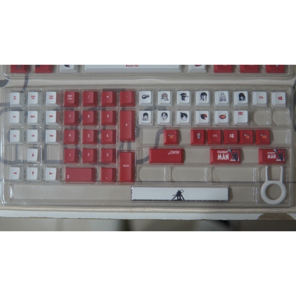 【全新】The KapCo. 鏈鋸人 鍵帽 機械鍵盤 十字軸心 個性鍵帽-細節圖8