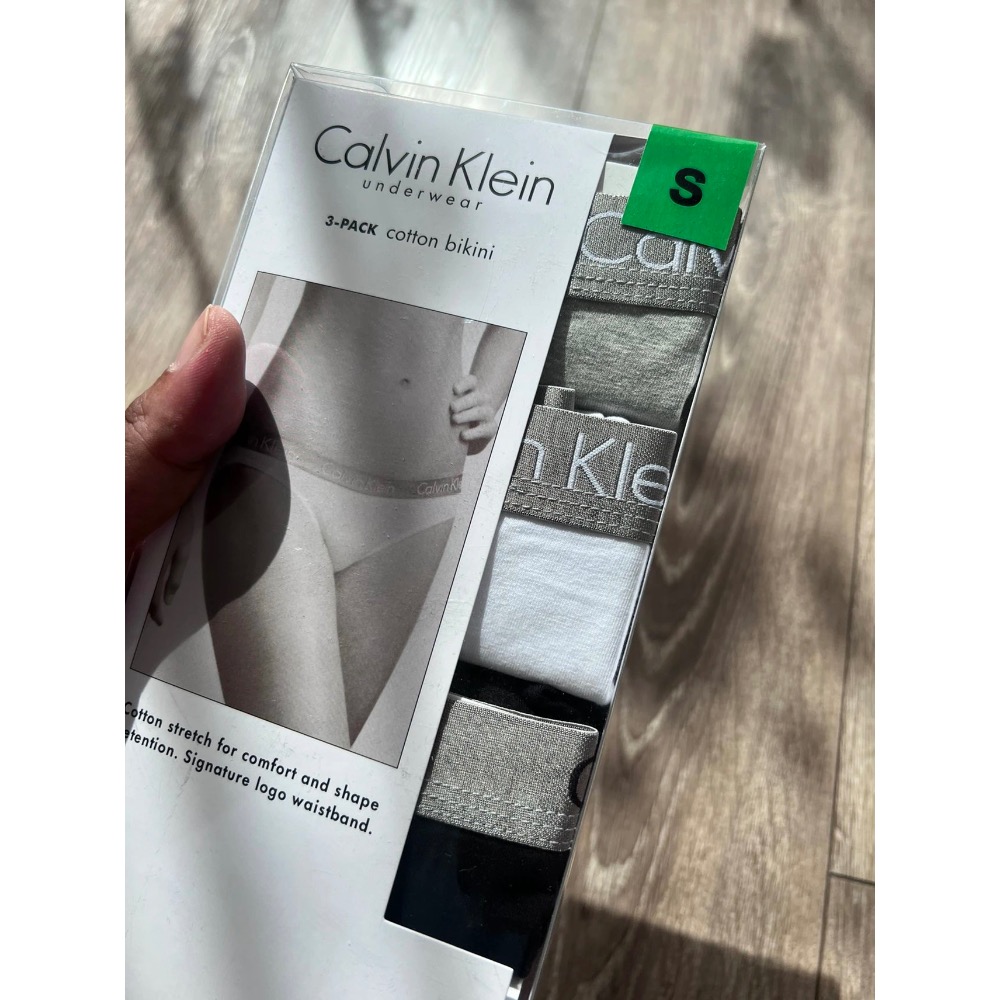 ❤️星光衫悅❤️Calvin Klein女士內褲CK純棉透氣柔軟無痕中腰性感包臀三角內褲a16-細節圖11