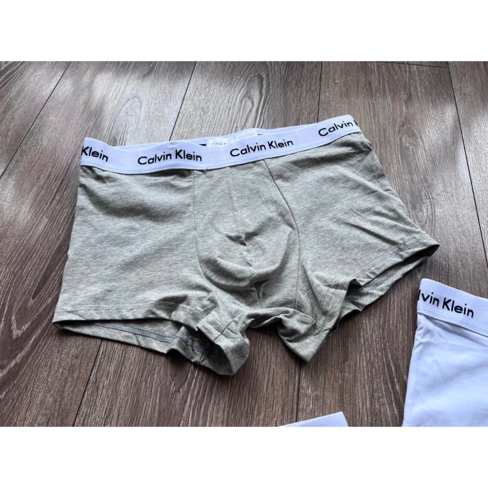 ❤️星光衫悅❤️Calvin Klein內衣男士三條裝循環提花腰邊透氣防夾臀棉質低腰平角內褲a17-細節圖6