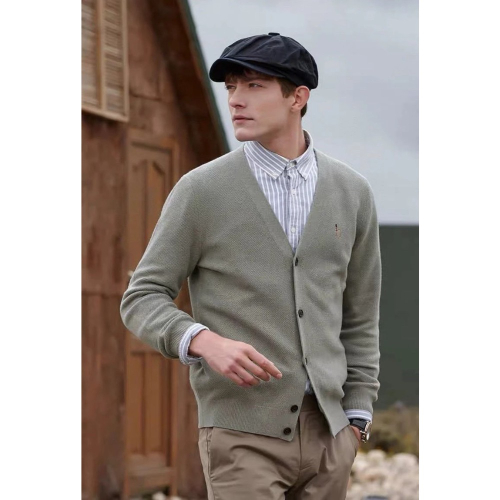 ￼❤️星光衫悅❤️Hazzys男款V領針織開衫外套 英倫學院風 細膩製作工藝極簡線條都會型男必備a28