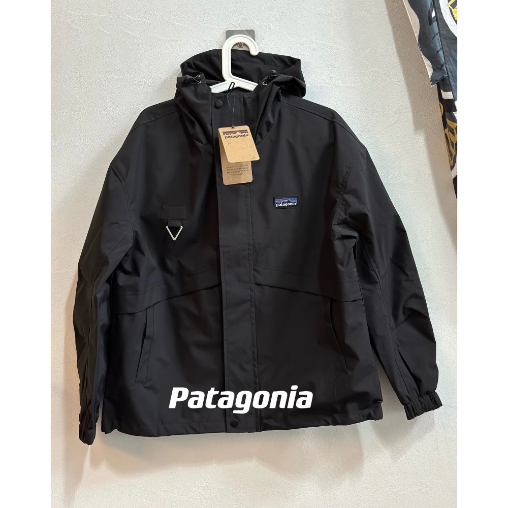 ❤️星光衫悅❤️Patagonia巴塔哥尼亞 戶外衝鋒衣 防水壓膠拉鍊處理 超防風a61-細節圖3