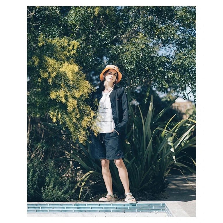 ❤️星光衫悅❤️日系NANGA 尼龍輕薄防水兩色寬鬆無領夾克a63-細節圖4