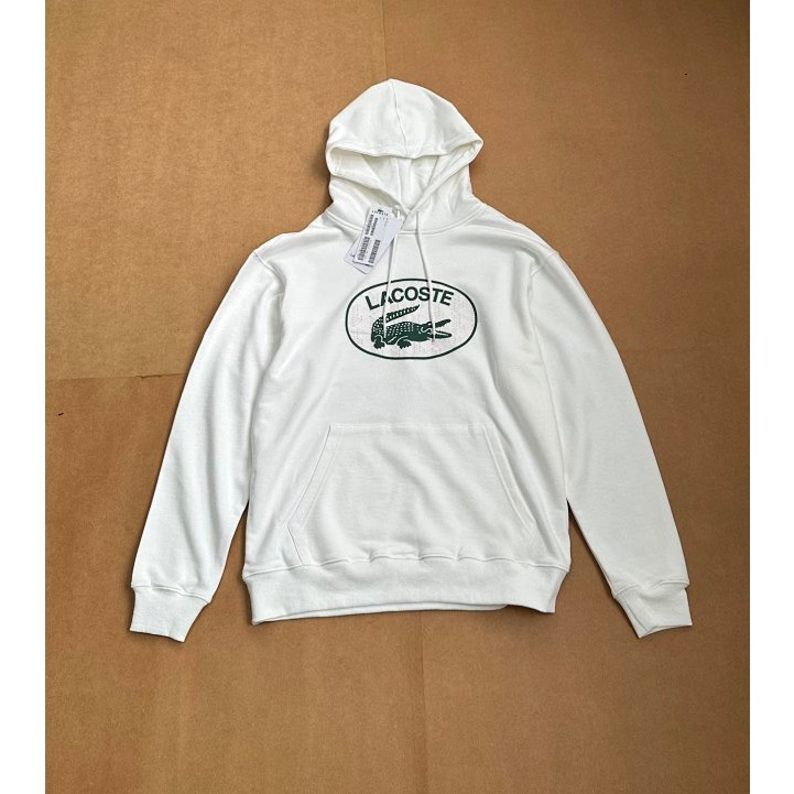 ❤️星光衫悅❤️LACOSTE法國鱷魚男裝秋季時尚休閒印花logo純棉連帽衛衣a64-規格圖10