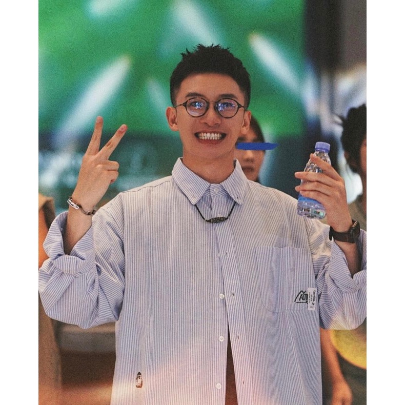 ❤️星光衫悅❤️Nautica諾帝卡 長谷川系列的襯衣 休閒寬松 條紋襯衫 男女同款CITYBOY a65-細節圖2