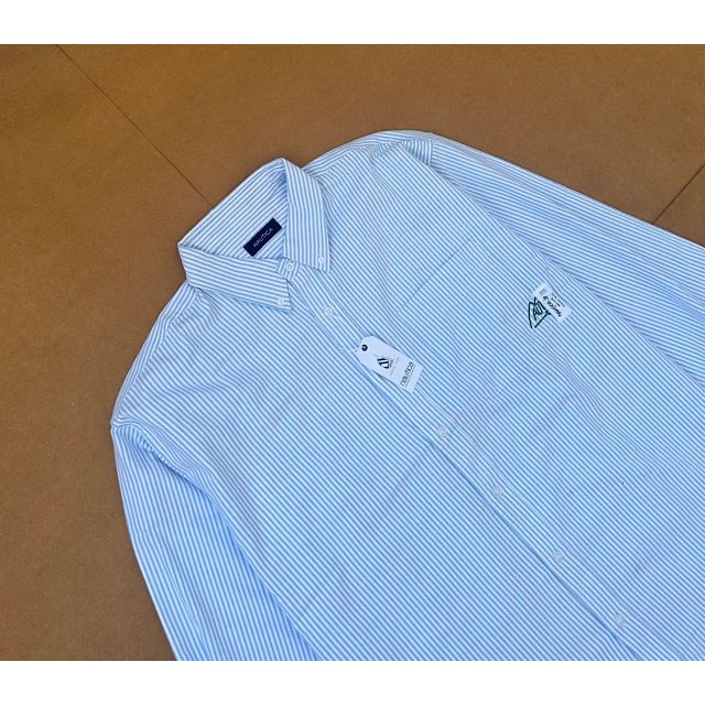 ❤️星光衫悅❤️Nautica諾帝卡 長谷川系列的襯衣 休閒寬松 條紋襯衫 男女同款CITYBOY a65-細節圖6