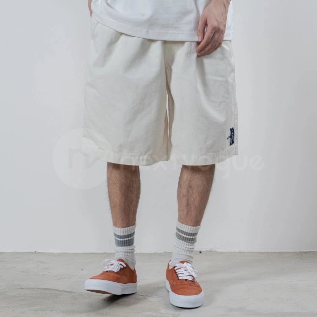 ❤️星光衫悅❤️ 日系NAUTICA長谷川監制cityboy風刺繡logo寬鬆休閒中褲短褲五分褲休閒褲a68-細節圖4