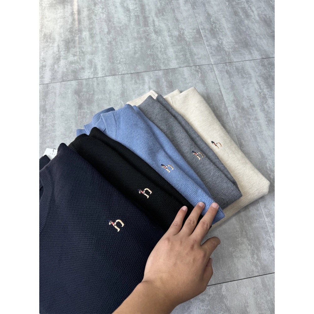 ❤️星光衫悅❤️Hazzys秋冬新款男款簡約打底羊毛衫毛衣 男士圓領套頭針織衫毛衣a71-細節圖5