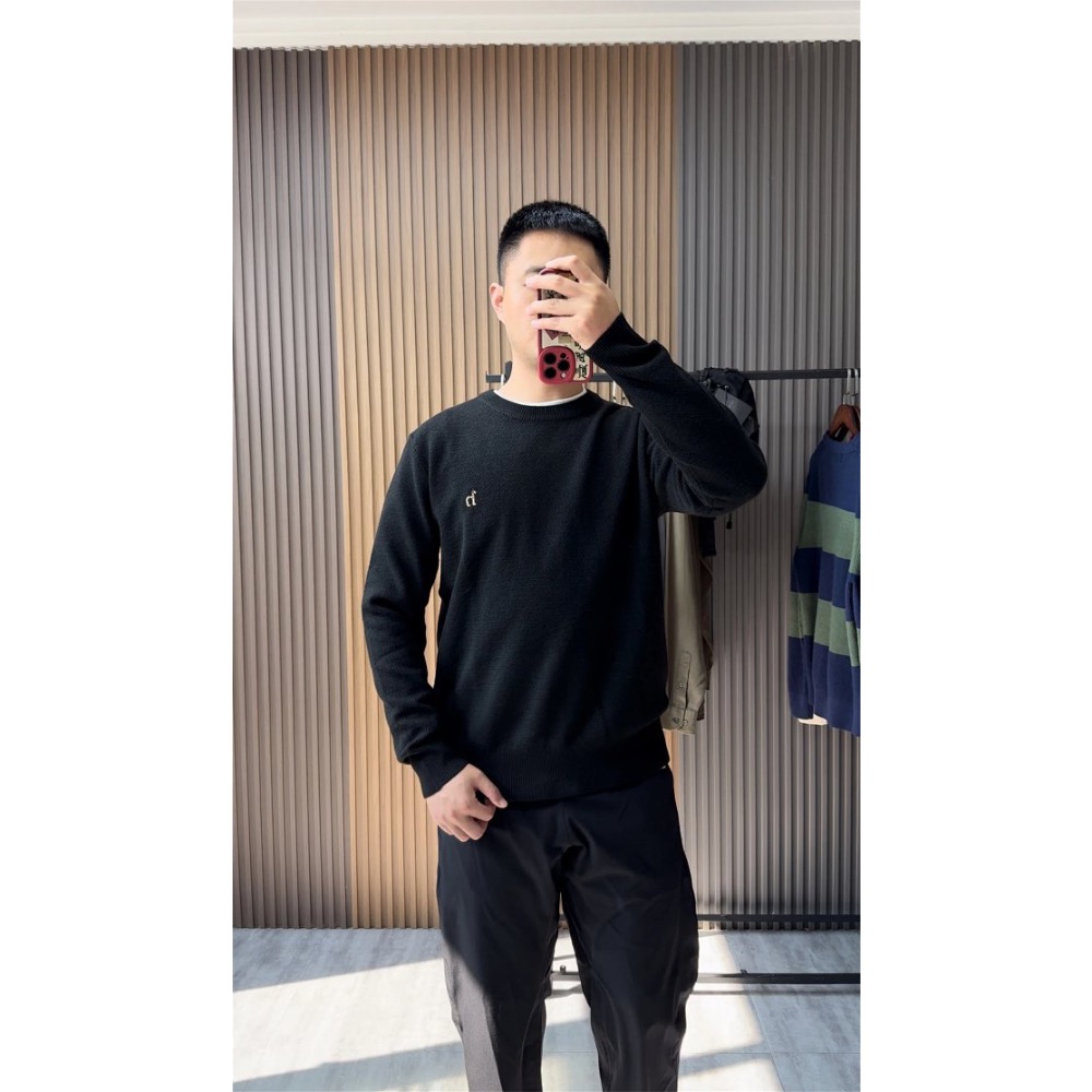❤️星光衫悅❤️Hazzys秋冬新款男款簡約打底羊毛衫毛衣 男士圓領套頭針織衫毛衣a71-細節圖8