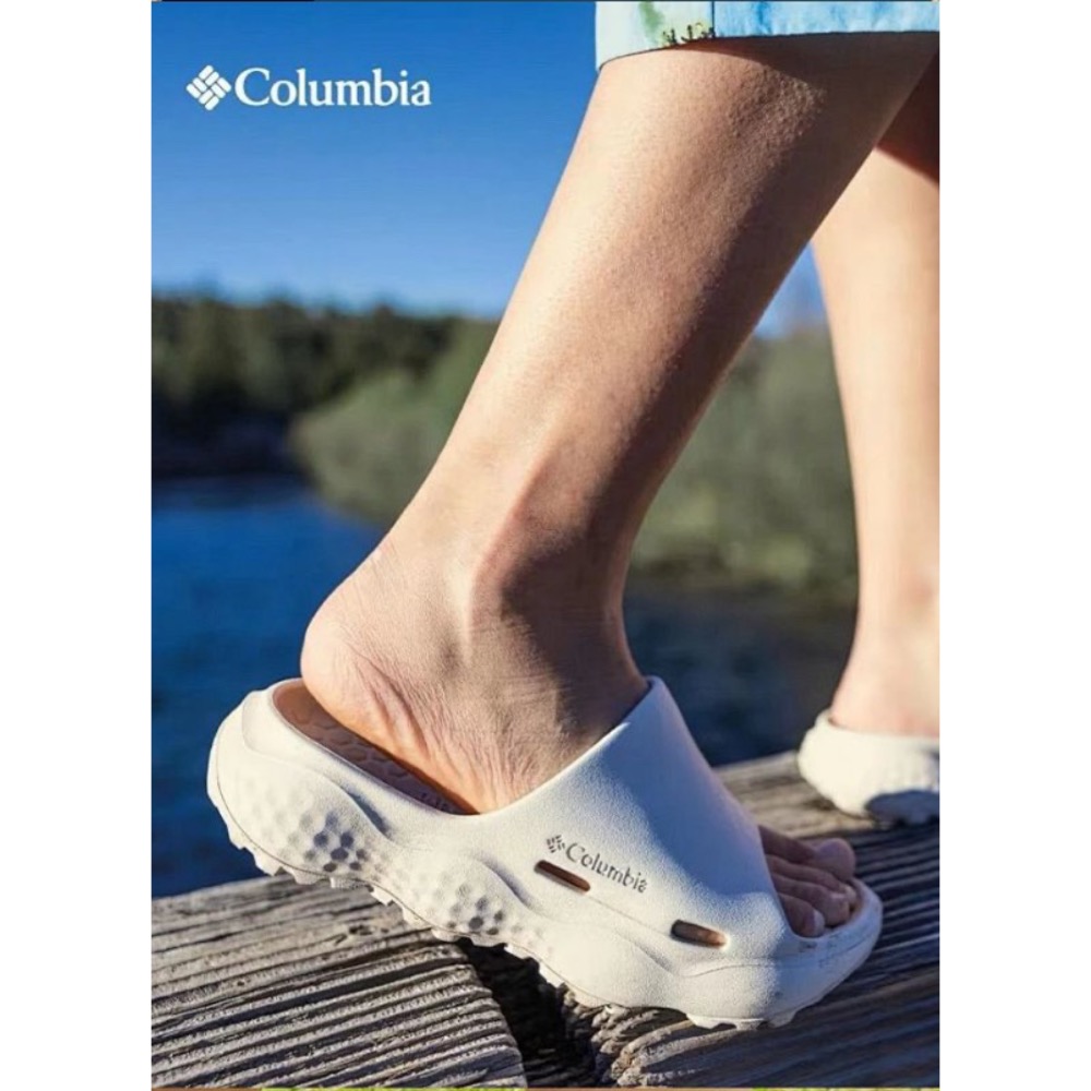 ❤️星光衫悅❤️Columbia哥倫比亞三色休閒拖鞋 戶外居家 EVA泡棉式體一成形 a72-細節圖2