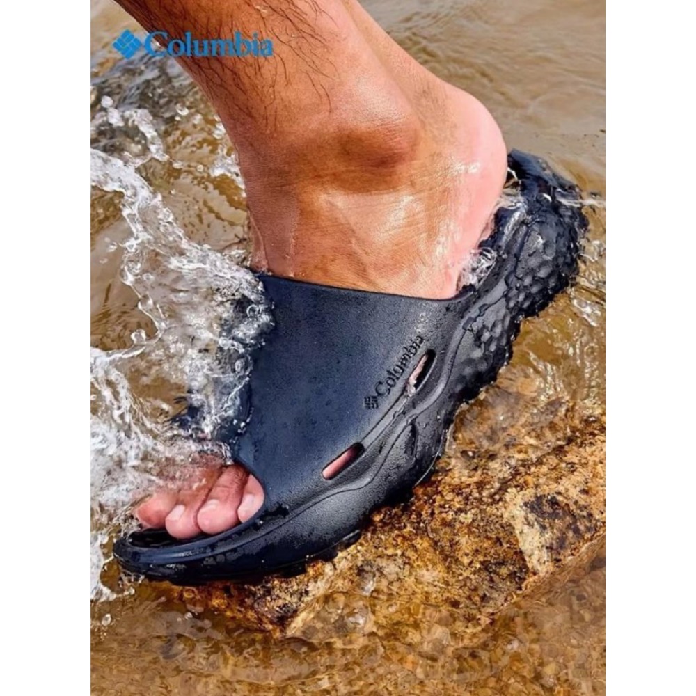 ❤️星光衫悅❤️Columbia哥倫比亞三色休閒拖鞋 戶外居家 EVA泡棉式體一成形 a72-細節圖4