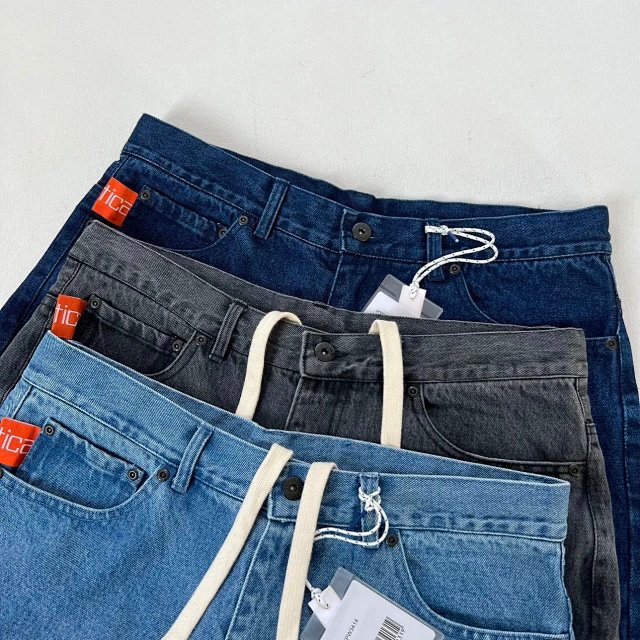 ❤️星光衫悅❤️Nautica長谷川白帆湯本弘通聯名刺繡Logo寬鬆廊形錐形牛仔褲休閒褲長褲 男女款 a105-細節圖10