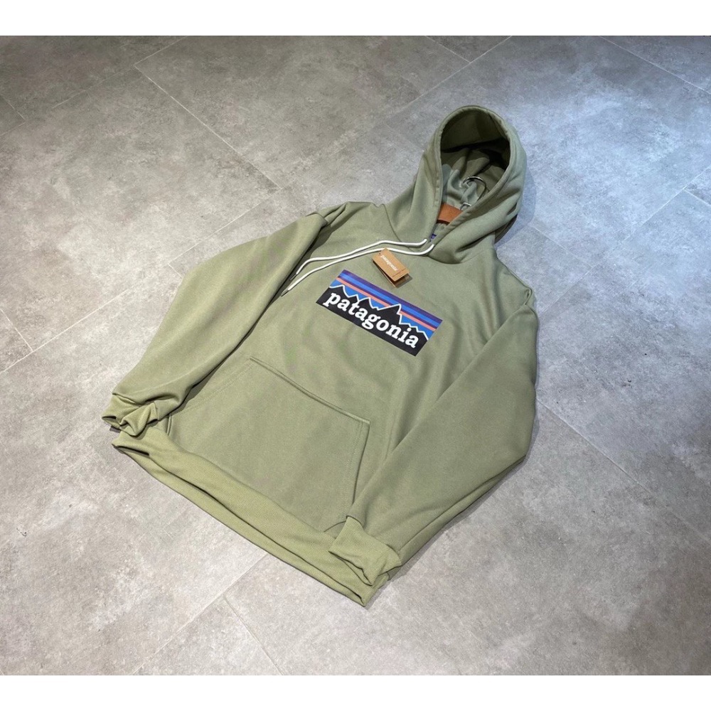 ❤️星光衫悅❤️Patagonia巴塔哥尼亞 抹茶綠加絨棉質顆粒絨內里貝貝絨連帽衛衣情侶款 a106-細節圖6