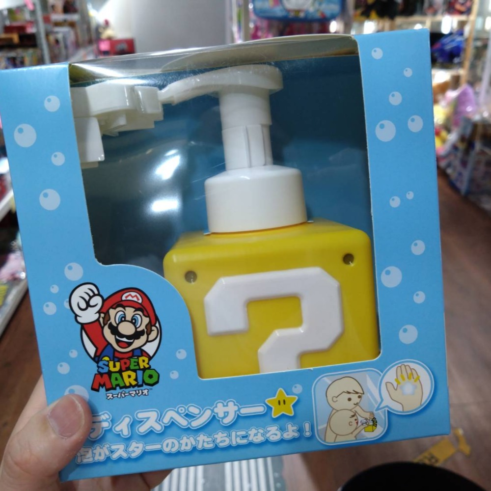 蝦密玩具 日本直送 瑪利歐 星星洗手瓶 洗手空瓶 造型洗手瓶-細節圖4