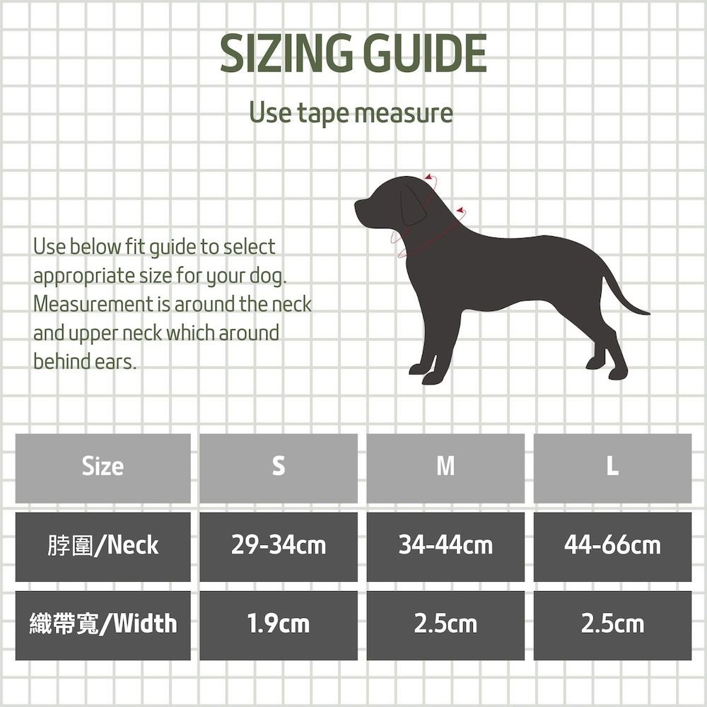 Woofy Woofy 8字訓練項圈 黃昏 無插扣款 犬用項圈 國外訓練師推薦 預防向後掙脫 有限度緊 歐盟環保法規-細節圖4