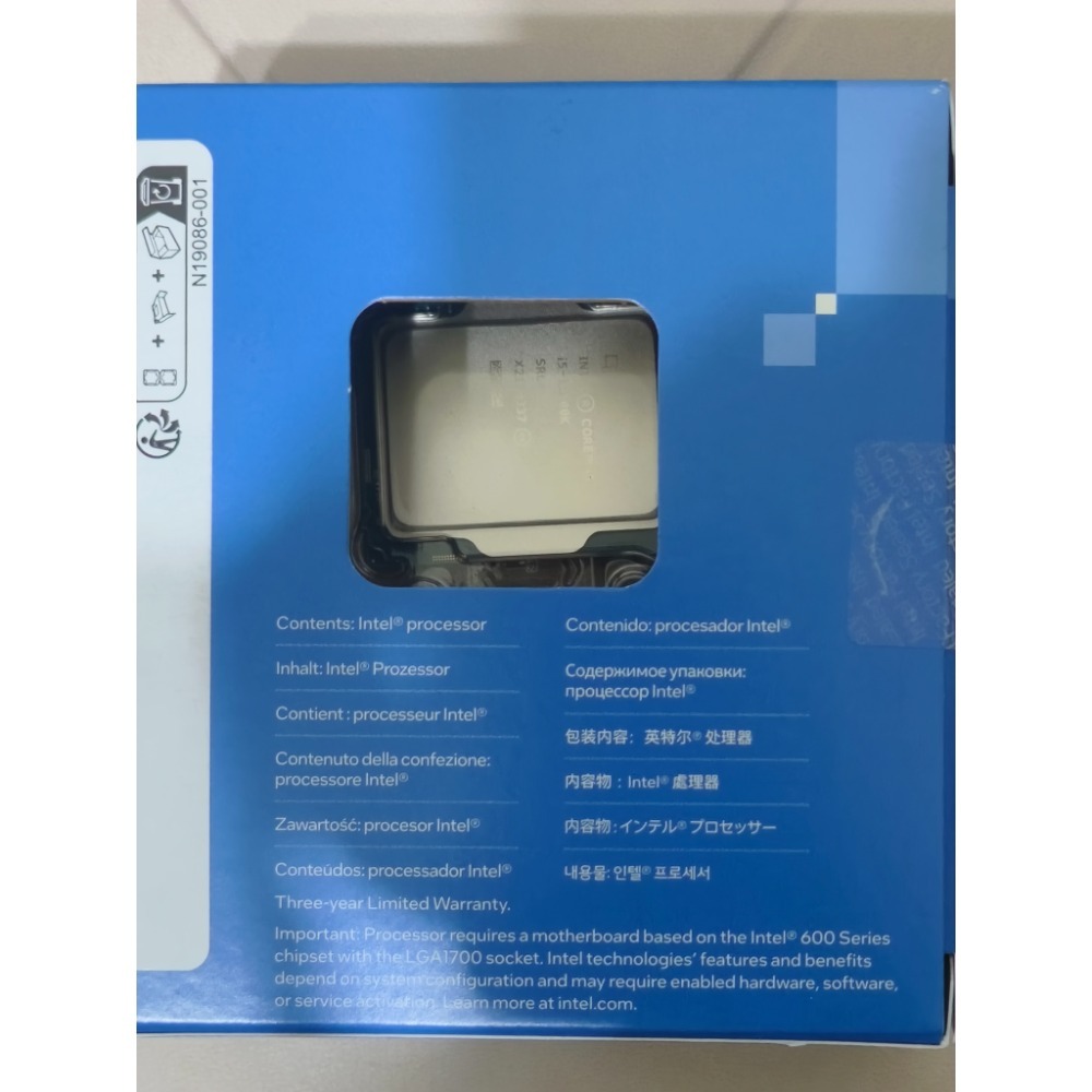 全新 Intel i5 12600K CPU 中央處理器-細節圖2