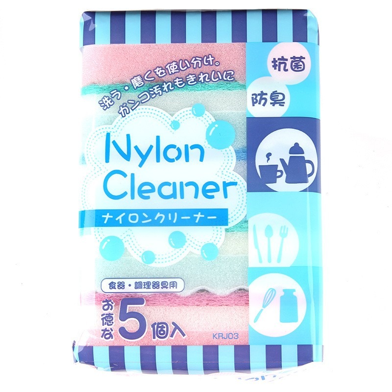 日本🇯🇵KOMEKI雙層百潔海綿🧽 5入 洗碗海綿 海棉-細節圖3