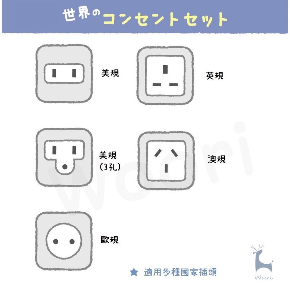 3轉2插頭轉接頭 萬國插頭轉接 美規萬用插頭 萬用轉接頭 歐規轉美規 大陸三插轉台灣二插 電器插頭轉換頭 旅行萬用插頭-細節圖3