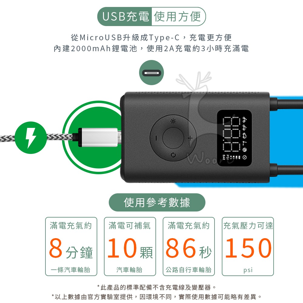米家電動打氣機 小米米家充氣寶 汽車機車 單車 腳踏車 gogoro輪胎打氣 電動打氣機 充氣泵 胎壓偵測 隨身打氣機-細節圖7