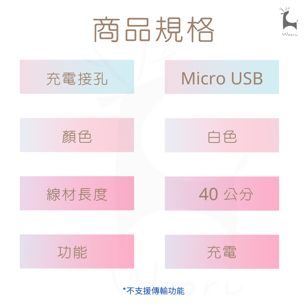 MicroUSB充電線 安卓手機充電線 USB對micro接口充電線 行動移動電源 藍芽喇叭 藍牙耳機充電線 40cm-細節圖4