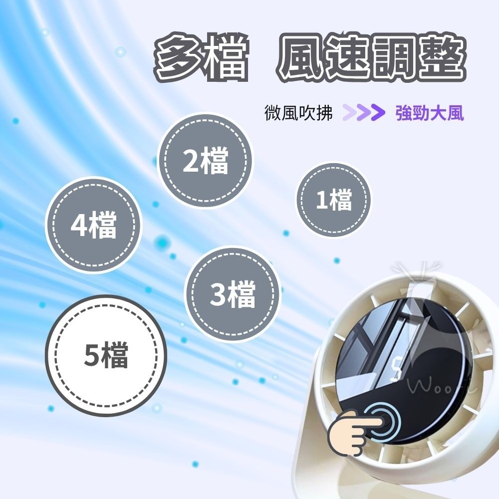 4吋 桌面小型電風扇 壁掛扇 空氣循環扇 空氣循環 渦輪電風扇 桌扇 掛式風扇 露營風扇 無刷靜音風扇 消暑神器-細節圖7