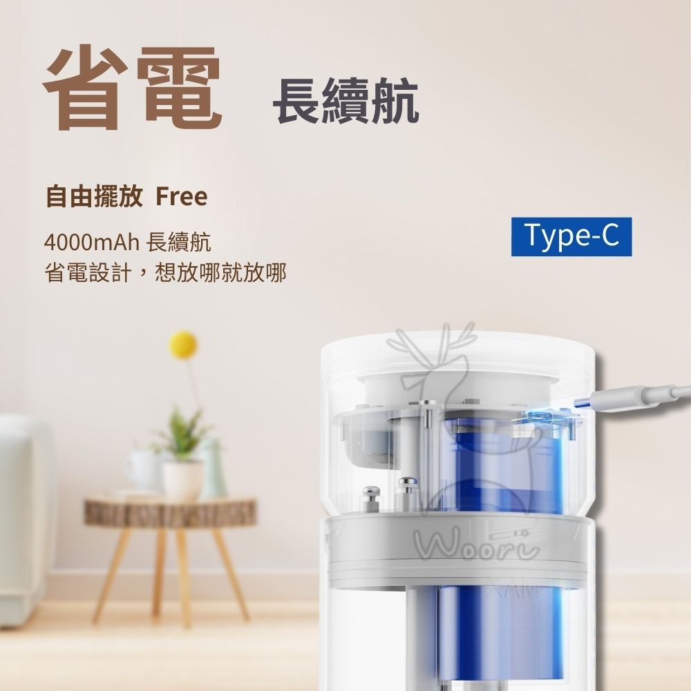 ProTap 氣氛燈加濕器 靜音加濕器 小米有品 臥室加濕器 薰香加濕器 桌面迷你加濕器 水霧機 香薰機 充電式加濕器-細節圖4