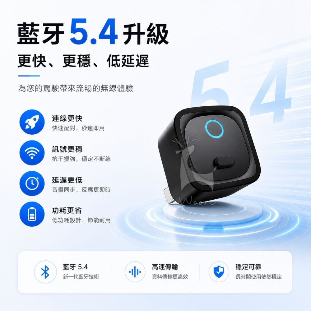 車用無線轉接器 CarPlay / Android Auto通用 有線轉無線 安卓蘋果支援 導航 通話 音樂-細節圖4