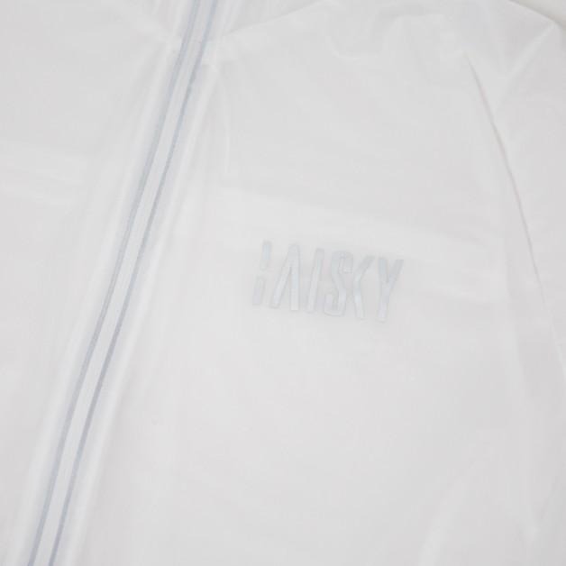 BAISKY百士奇自行車衣男款風衣外套 黑俠 白-細節圖7