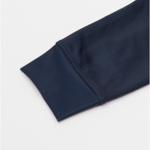 BAISKY百士奇 男款雙拉鍊抓絨長車衣 潔淨 深藍-細節圖7