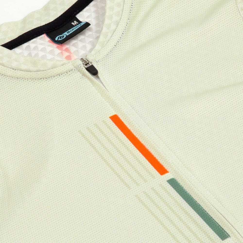 BAISKY百士奇 男款薄款長車衣 T築夢車手 螢光褐-細節圖3