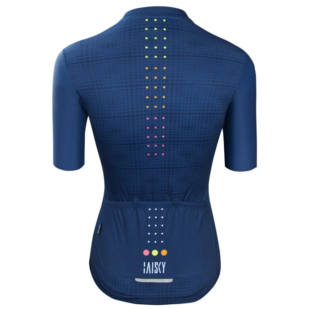 BAISKY百士奇 女款空力短車衣 湖水汎汎 藍-細節圖2