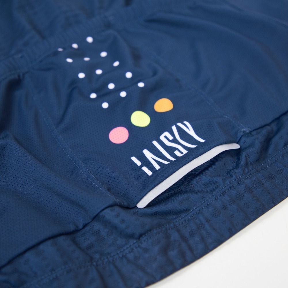 BAISKY百士奇 女款空力短車衣 湖水汎汎 藍-細節圖9