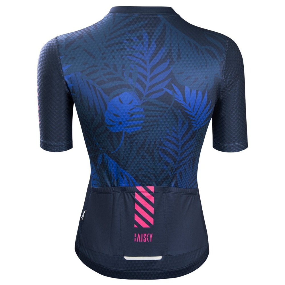 BAISKY百士奇 女款短車衣 野燁 藍-細節圖2