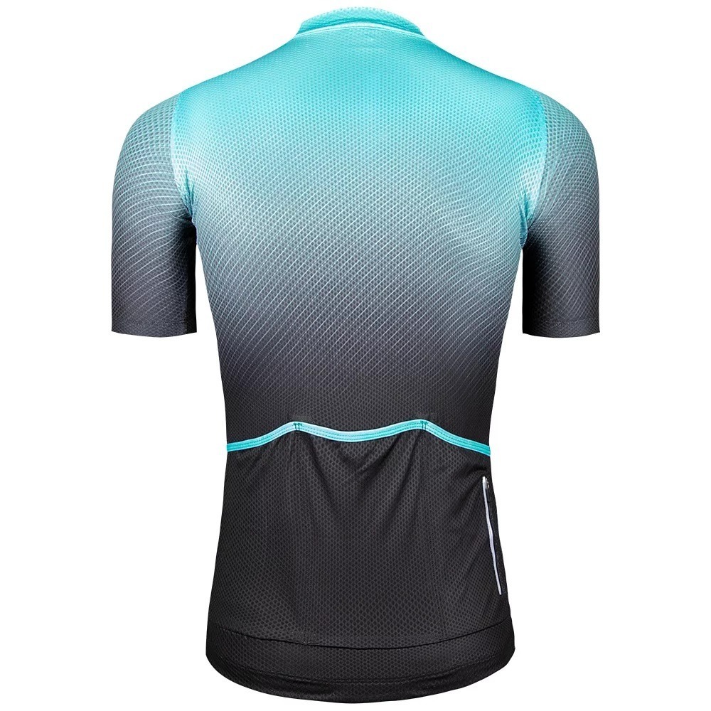 BAISKY百士奇 男款短車衣 流轉 淺藍綠-細節圖2